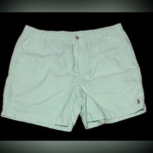 Polo Ralph Lauren Women’s XL Shorts Classic Fit Pastel Mint Embroidered Pony